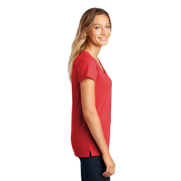 District® Re-Tee® Poly/Cotton Ladies' V-Neck Tee