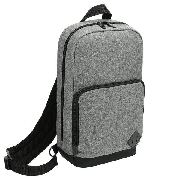 Graphite Deluxe Recycled Polyester Sling Backpack