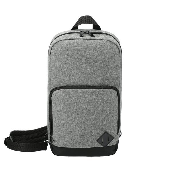 Graphite Deluxe Recycled Polyester Sling Backpack