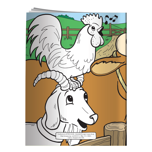 Barnyard Animals Coloring & Activity Book