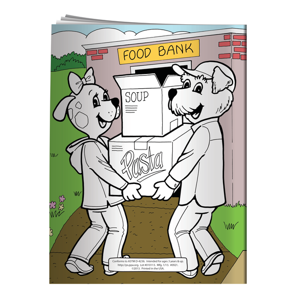 Make a Difference and Volunteer Coloring & Activity Book