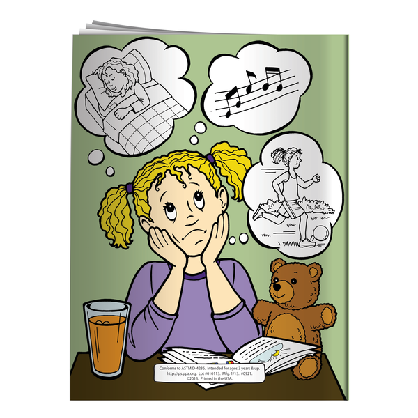 Dealing with Stress & Conflict Coloring & Activity Book