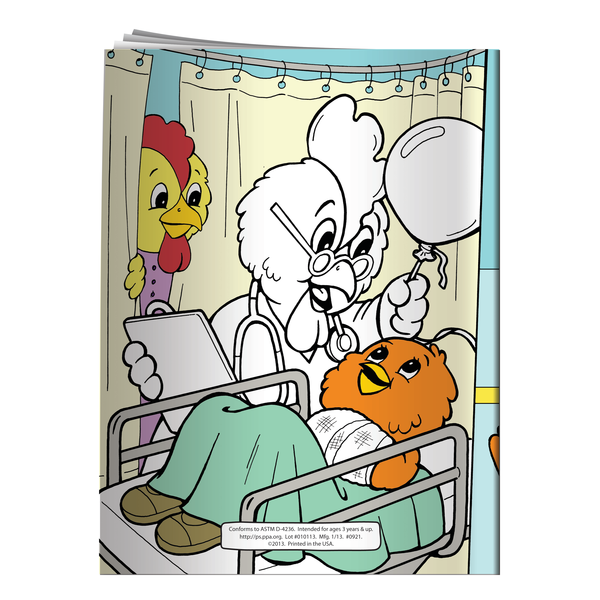 A Visit To The Emergency Room Coloring & Activity Book
