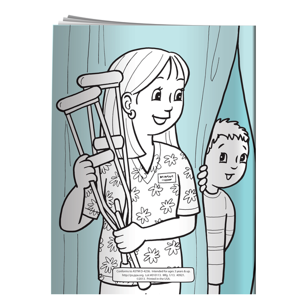 My Trip To The Hospital Coloring & Activity Book