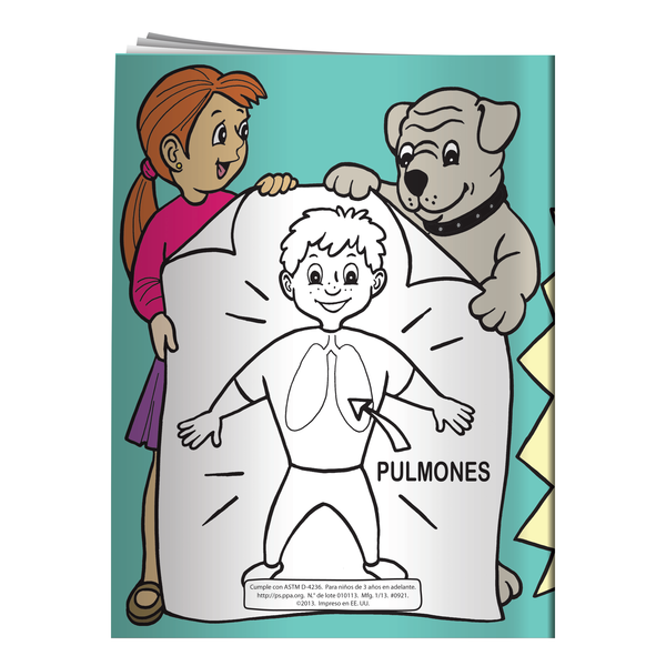 Meet Buddy Your Healthy Body Coloring & Activity Book - Spanish Version