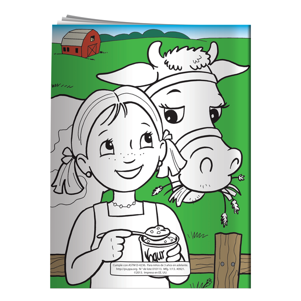 Feel Good Eat Healthy Coloring & Activity Book - Spanish Version