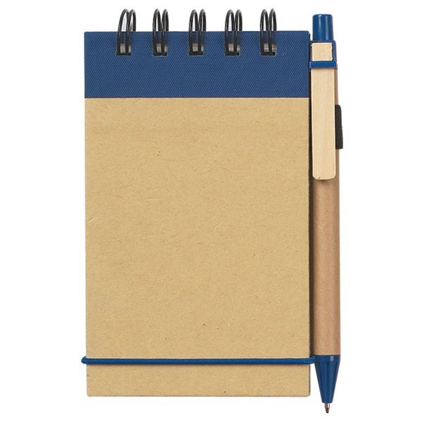 Eco-Friendly Spiral Jotter & Pen, 3" x 5"