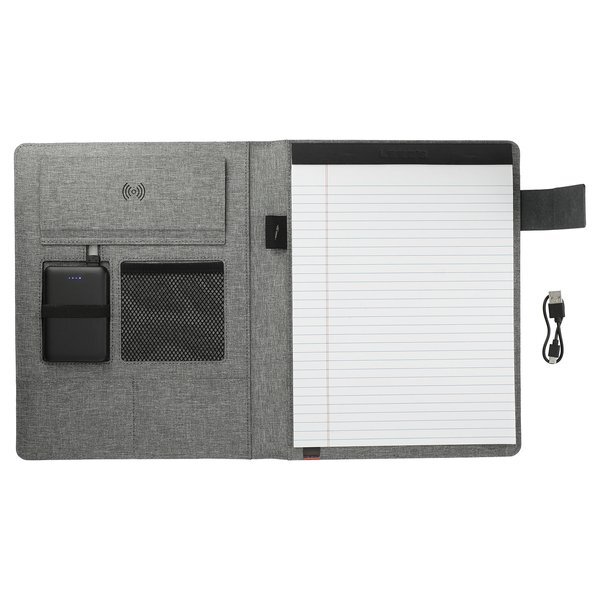 Reclaim RPET Wireless Charging Writing Pad, 5000mAh