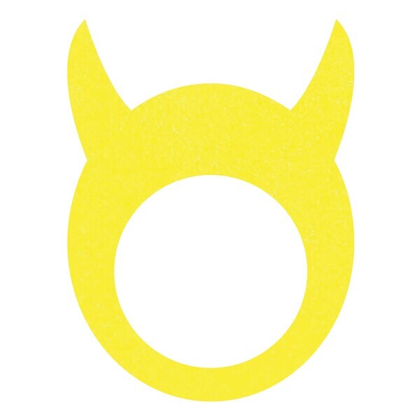 Foam Devil Horn Headband