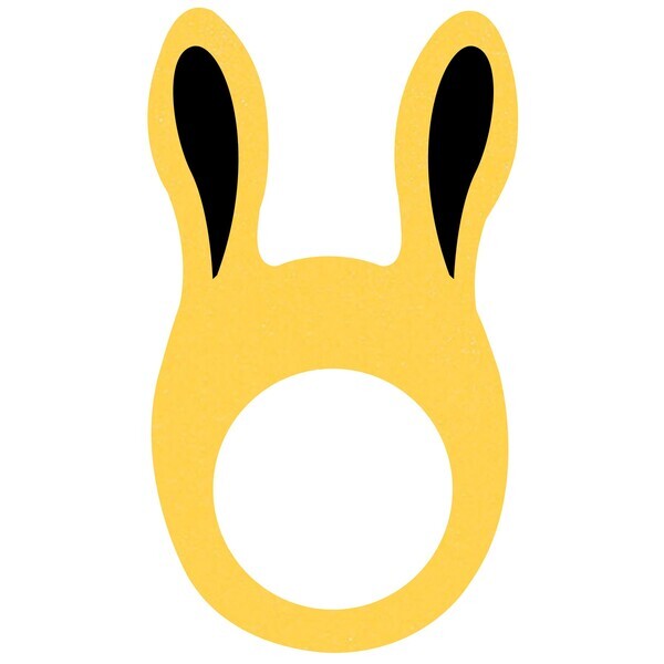 Foam Bunny Ears Headband