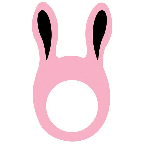 Foam Bunny Ears Headband