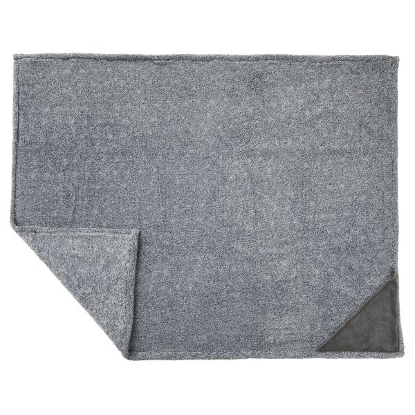 Heathered Fuzzy Fleece Blanket, 50" x 60"