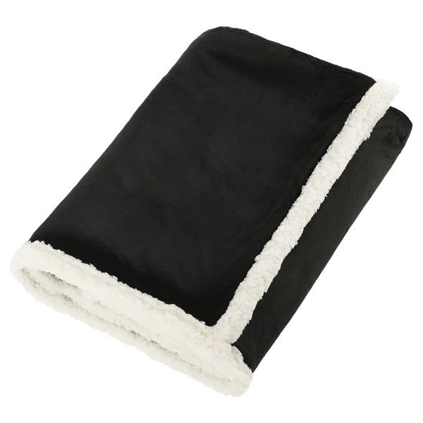 Field & Co.® 100% Recycled PET Sherpa Blanket, 60" x 50"
