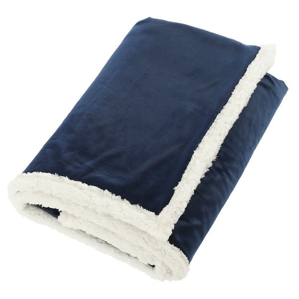 Field & Co.® 100% Recycled PET Sherpa Blanket, 60" x 50"