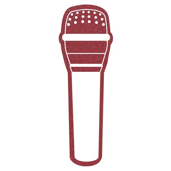 Foam Microphone, 10"