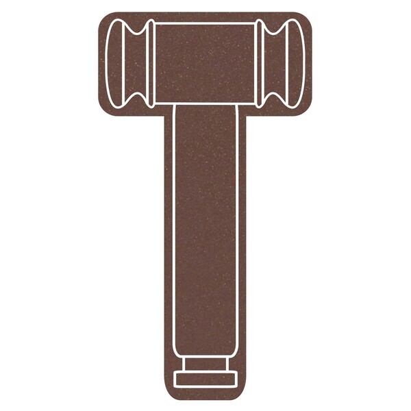 Foam Gavel Waver, 15"