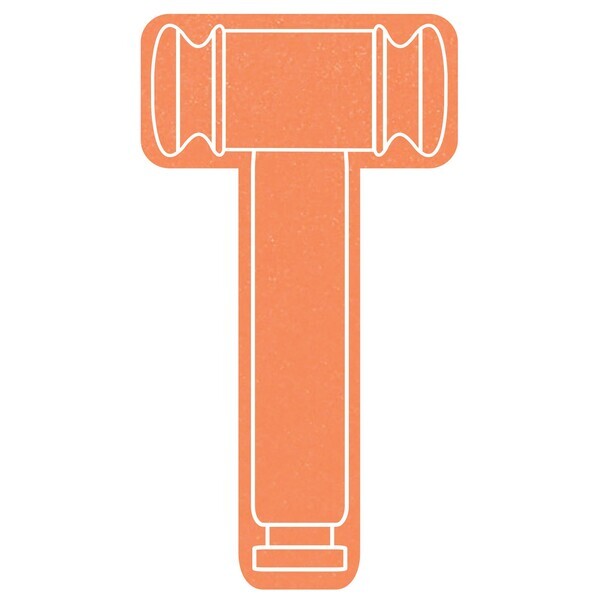 Foam Gavel Waver, 15"