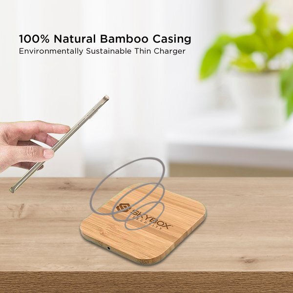Nature Inspired Bamboo Fast Charging 15W Pad