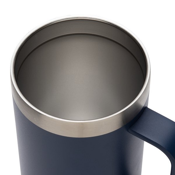 Perka® Wayfarer Double Wall Stainless Steel Mug, 24oz.
