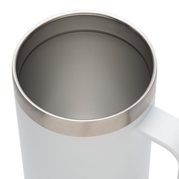 Perka® Wayfarer Double Wall Stainless Steel Mug, 24oz.