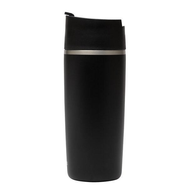 Perka® Macchiato Double Wall Coffee/Tea Press Tumbler, 12oz.