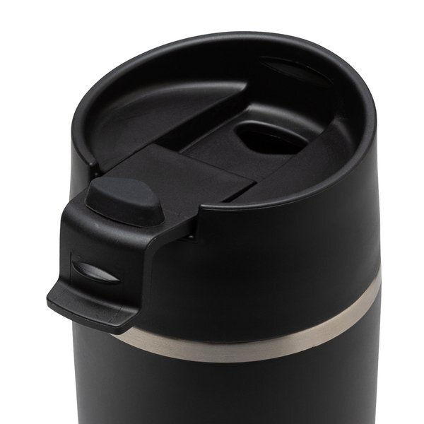 Perka® Macchiato Double Wall Coffee/Tea Press Tumbler, 12oz.