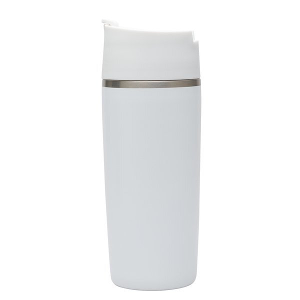 Perka® Macchiato Double Wall Coffee/Tea Press Tumbler, 12oz.