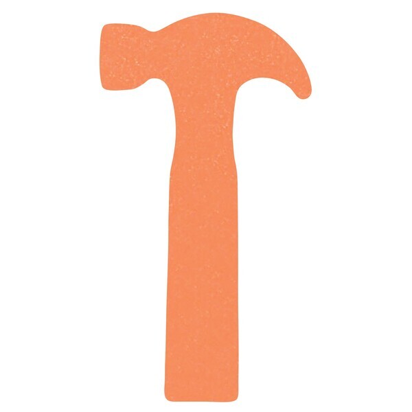 Foam Claw Hammer Waver, 14"