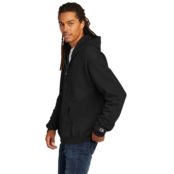 Champion® Eco Fleece Cotton/Poly Full-Zip Unisex Hoodie