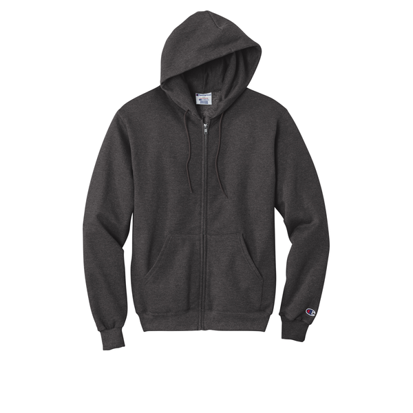 Champion® Eco Fleece Cotton/Poly Full-Zip Unisex Hoodie