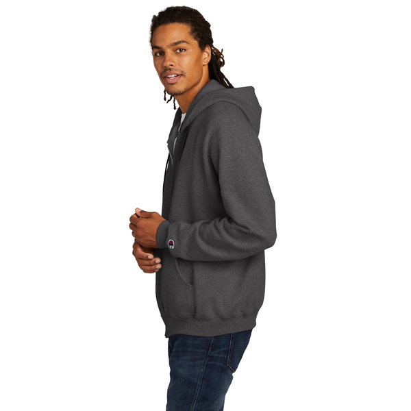 Champion® Eco Fleece Cotton/Poly Full-Zip Unisex Hoodie