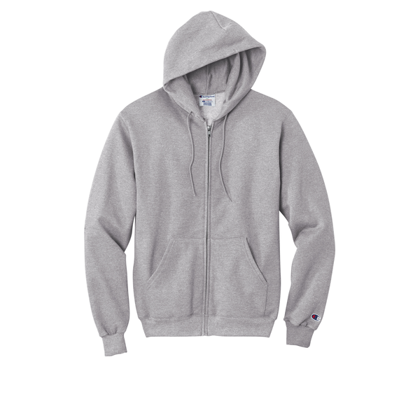 Champion® Eco Fleece Cotton/Poly Full-Zip Unisex Hoodie