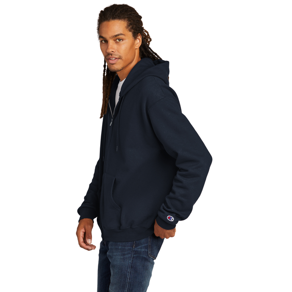 Champion® Eco Fleece Cotton/Poly Full-Zip Unisex Hoodie