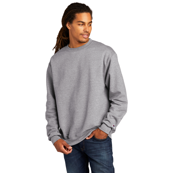 Champion® Eco Fleece Cotton/Poly Crewneck Unisex Sweatshirt