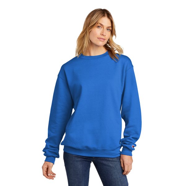 Champion® Eco Fleece Cotton/Poly Crewneck Unisex Sweatshirt