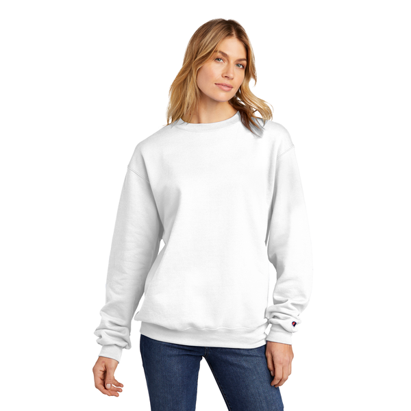 Champion® Eco Fleece Cotton/Poly Crewneck Unisex Sweatshirt