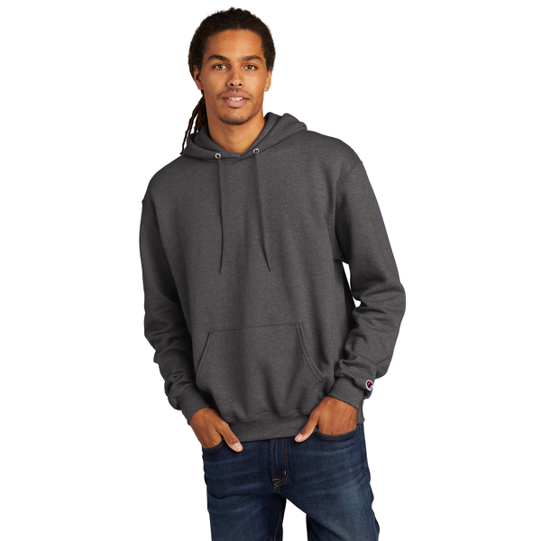 Champion® Eco Fleece Cotton/Poly Pullover Unisex Hoodie Sweatshirt