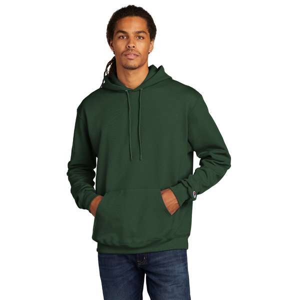 Champion® Eco Fleece Cotton/Poly Pullover Unisex Hoodie Sweatshirt