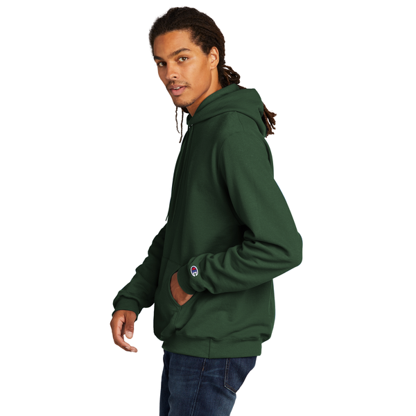 Champion® Eco Fleece Cotton/Poly Pullover Unisex Hoodie Sweatshirt