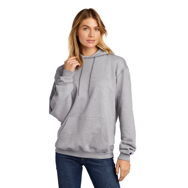 Champion® Eco Fleece Cotton/Poly Pullover Unisex Hoodie Sweatshirt