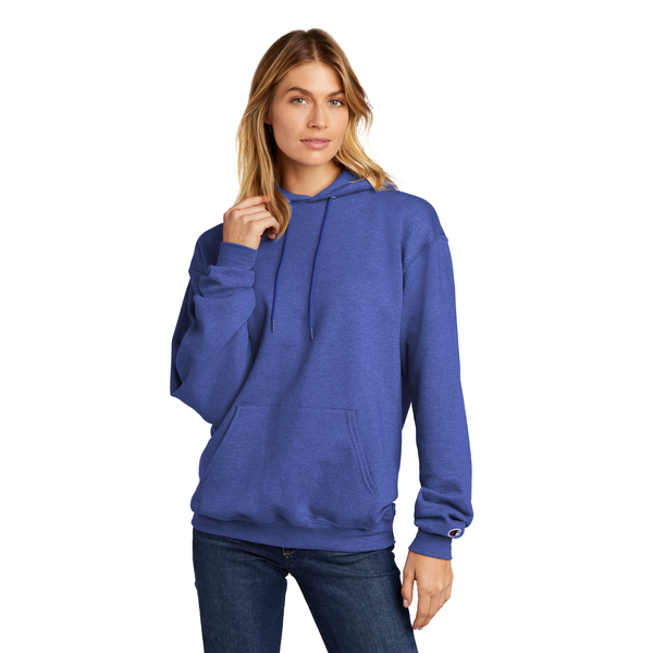 Champion® Eco Fleece Cotton/Poly Pullover Unisex Hoodie Sweatshirt