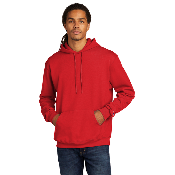 Champion® Eco Fleece Cotton/Poly Pullover Unisex Hoodie Sweatshirt