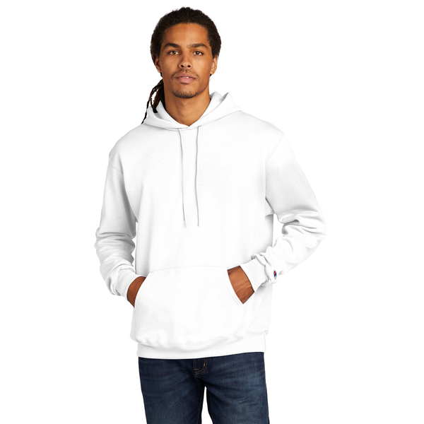 Champion® Eco Fleece Cotton/Poly Pullover Unisex Hoodie Sweatshirt