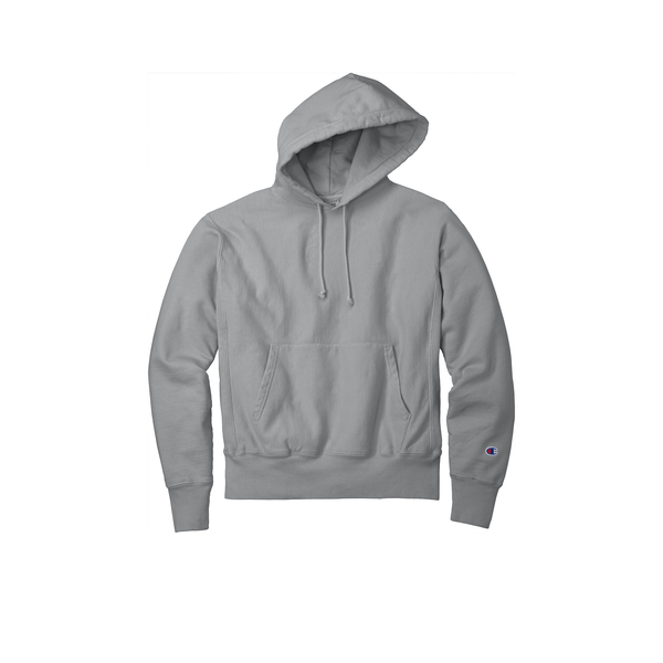 Champion® Reverse Weave® Cotton/Poly Fleece Garment-Dyed Men's Hooded Sweatshirt