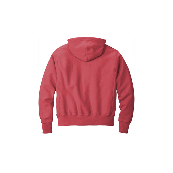 Champion® Reverse Weave® Cotton/Poly Fleece Garment-Dyed Men's Hooded Sweatshirt