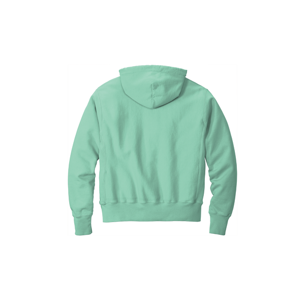 Champion® Reverse Weave® Cotton/Poly Fleece Garment-Dyed Men's Hooded Sweatshirt