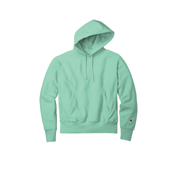 Champion® Reverse Weave® Cotton/Poly Fleece Garment-Dyed Men's Hooded Sweatshirt