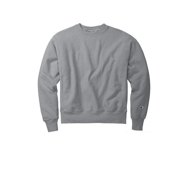 Champion® Reverse Weave® Cotton/Poly Fleece Garment-Dyed Men's Crewneck Sweatshirt