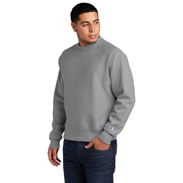 Champion® Reverse Weave® Cotton/Poly Fleece Garment-Dyed Men's Crewneck Sweatshirt