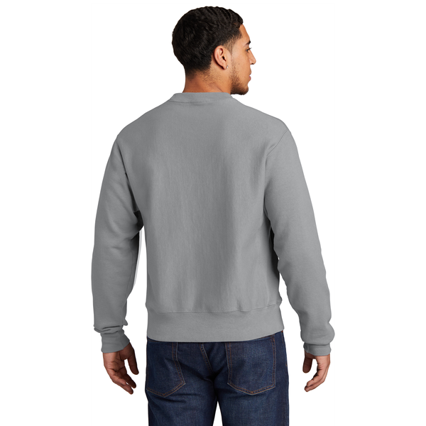 Champion® Reverse Weave® Cotton/Poly Fleece Garment-Dyed Men's Crewneck Sweatshirt